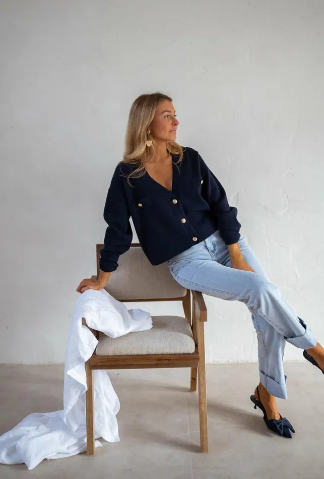 Women039s Clothing Cardigans Easy Clothes Blue Dara Cardigan Women039s Clothing Cardigans Easy Clothes Blue Dara Cardigan