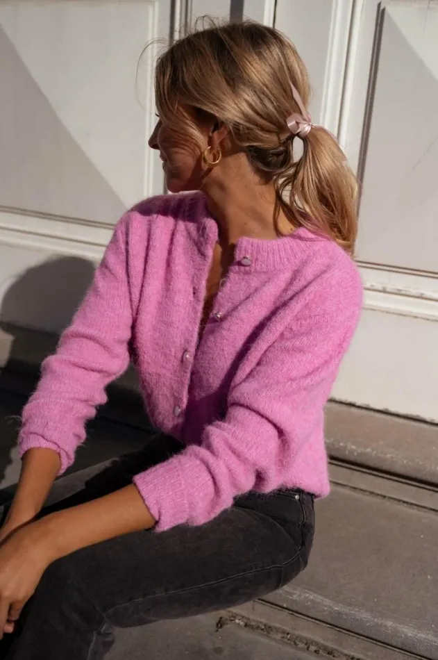 Women039s Clothing Cardigans Easy Clothes Pink Kyle Cardigan