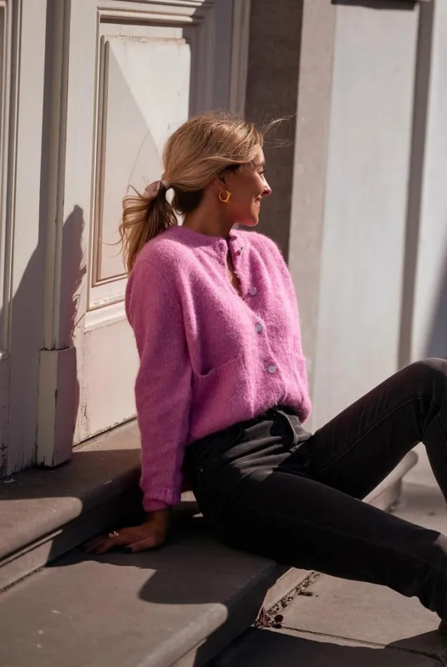 Women039s Clothing Cardigans Easy Clothes Pink Kyle Cardigan