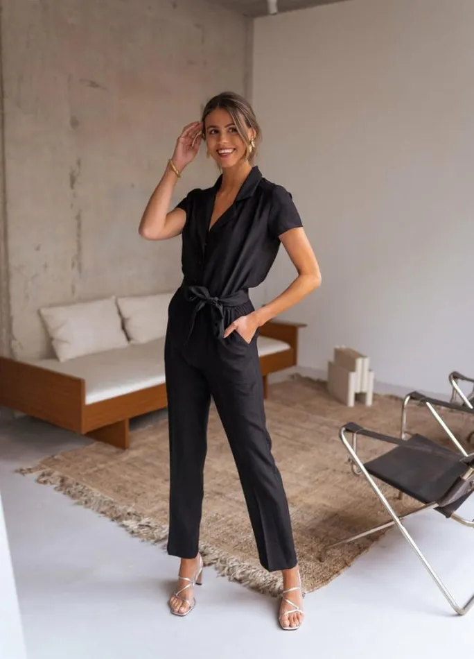 Women039s Clothing Dresses Easy Clothes Black Rico Jumpsuit Black Women039s Clothing Dresses Easy Clothes Black Rico Jumpsuit Black