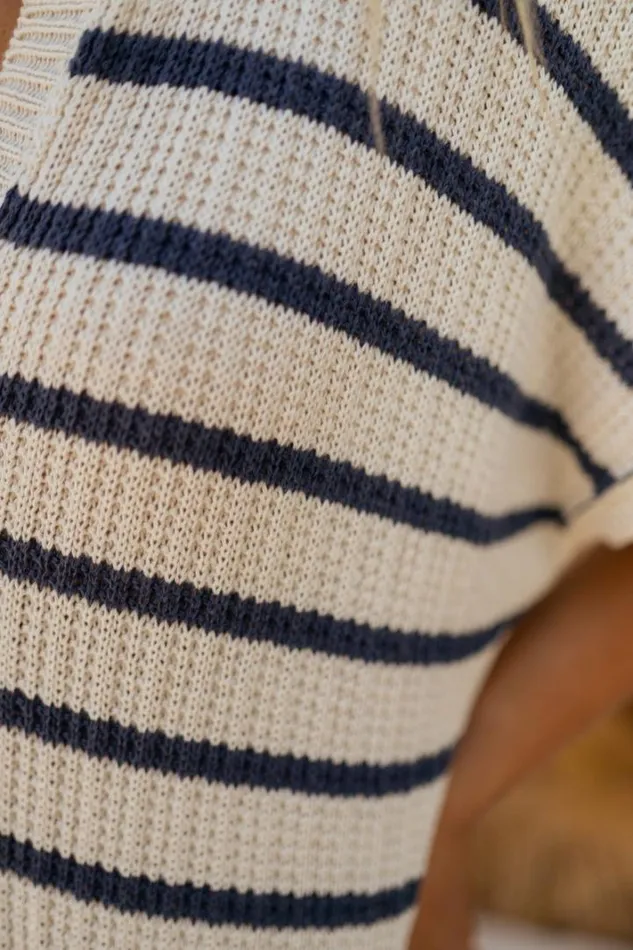 Women039s Clothing Dresses Easy Clothes Blue And Ecru Striped Soam Dress Women039s Clothing Dresses Easy Clothes Blue And Ecru Striped Soam Dress