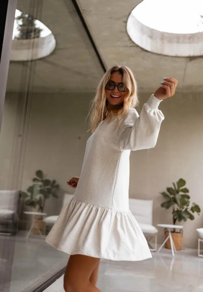 Women039s Clothing Dresses Easy Clothes Grey Bertina Sweater Dress