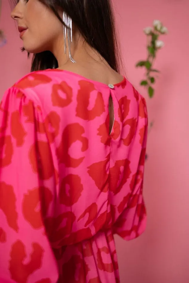 Women039s Clothing Dresses Easy Clothes Pink And Red Aelis Dress