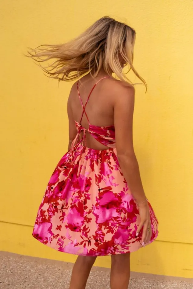 Women039s Clothing Dresses Easy Clothes Pink Floral Nolwenn Dress