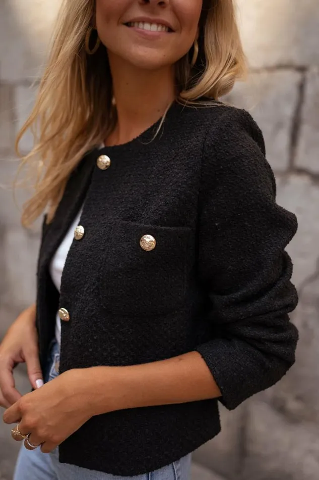 Women039s Clothing Jackets Easy Clothes Black Leonore Jacket