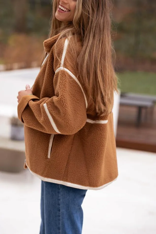 Women039s Clothing Jackets Easy Clothes Brown Nita Jacket Brown