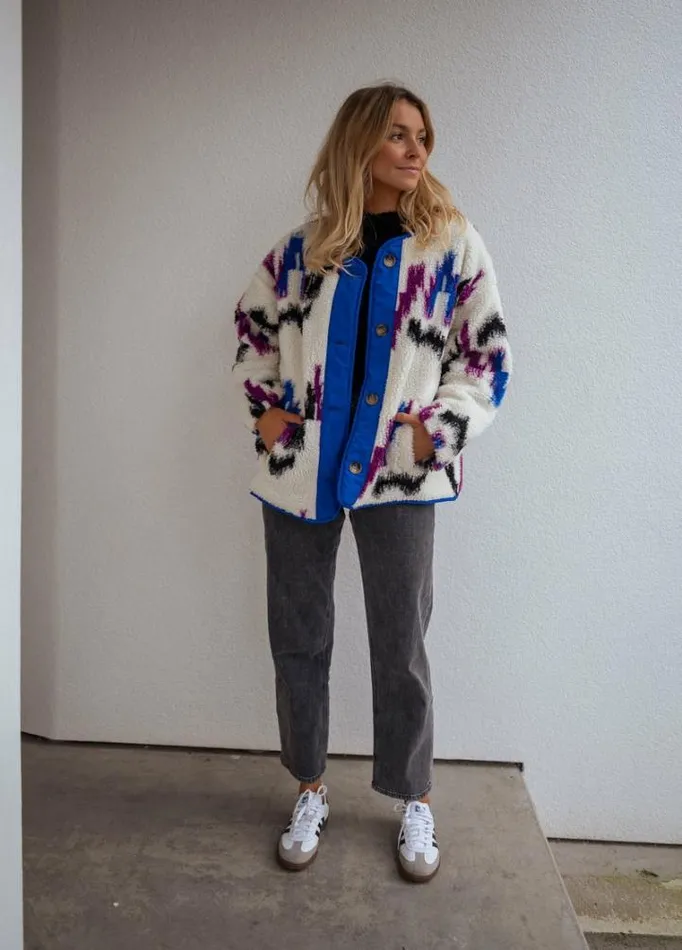 Women039s Clothing Jackets Easy Clothes Patterned Joshua Faux Sheep Fur Jacket Women039s Clothing Jackets Easy Clothes Patterned Joshua Faux Sheep Fur Jacket