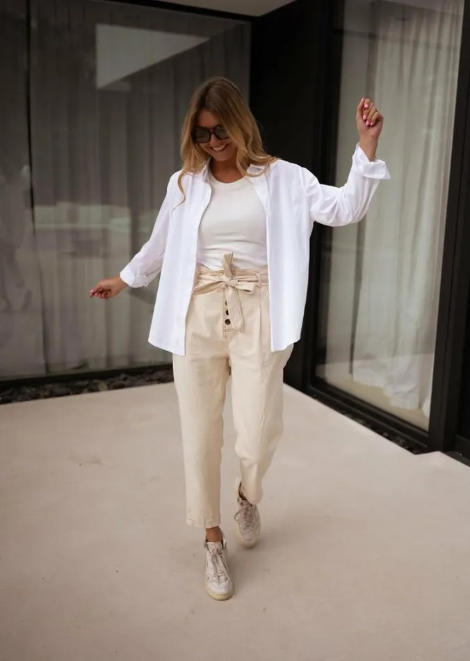 Women039s Clothing Pants and Jeans Easy Clothes Beige Ralph Jeans