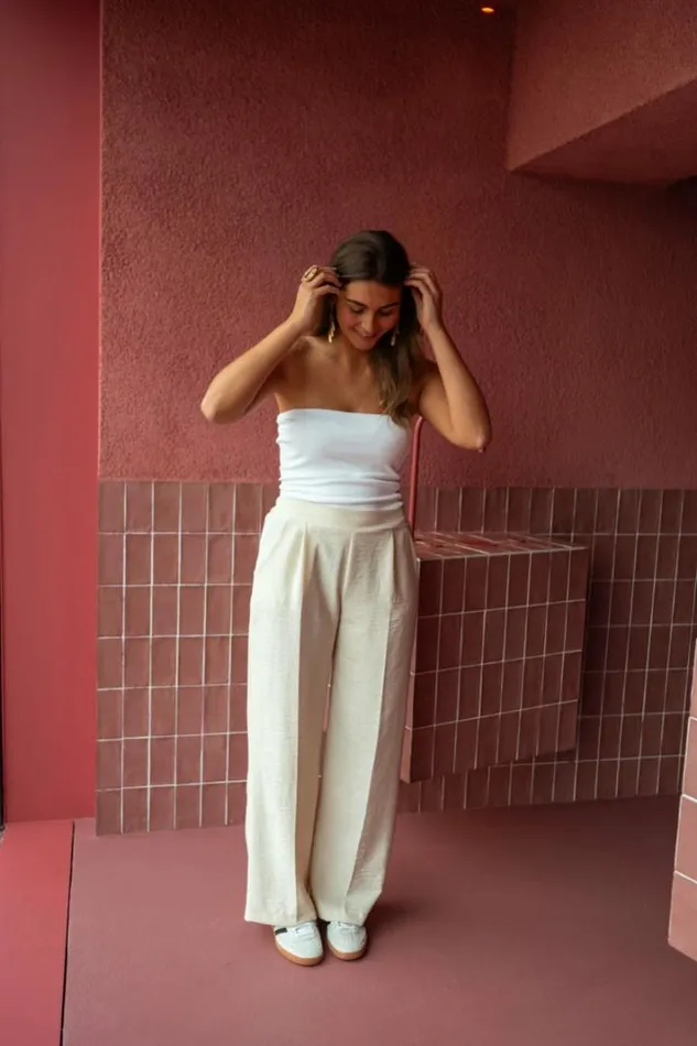 Women039s Clothing Pants and Jeans Easy Clothes Beige Thaly Pants Beige Women039s Clothing Pants and Jeans Easy Clothes Beige Thaly Pants Beige