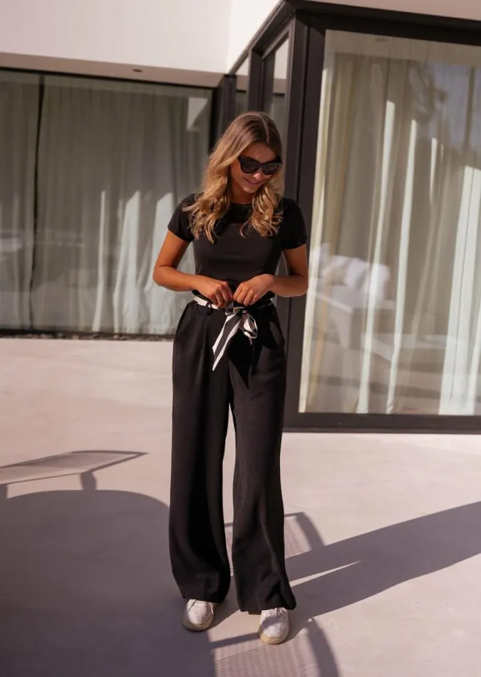 Women039s Clothing Pants and Jeans Easy Clothes Black Vanina Pants Black Women039s Clothing Pants and Jeans Easy Clothes Black Vanina Pants Black