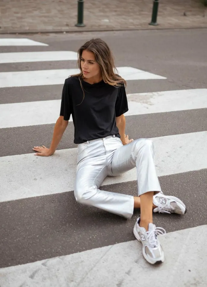 Women039s Clothing Pants and Jeans Easy Clothes Silvery Lotti Pants