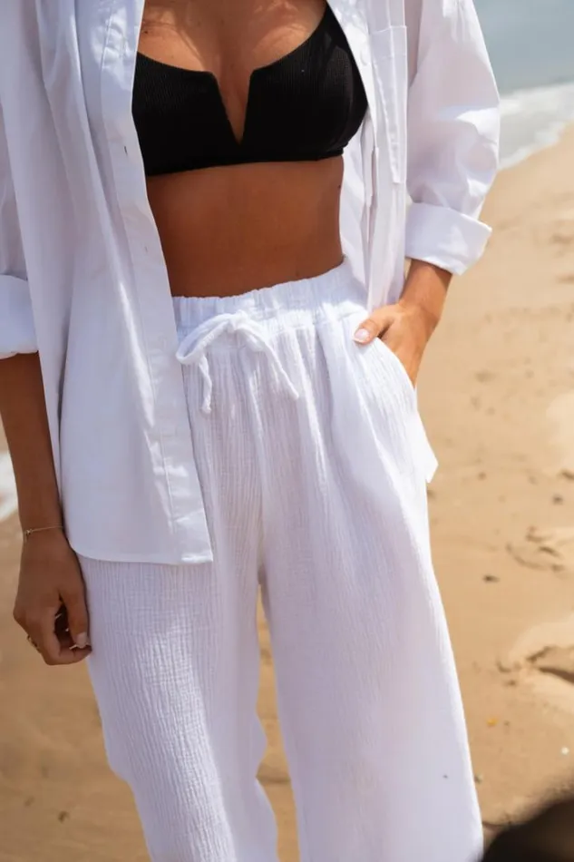 Women039s Clothing Pants and Jeans Easy Clothes White Lehana Pants Women039s Clothing Pants and Jeans Easy Clothes White Lehana Pants