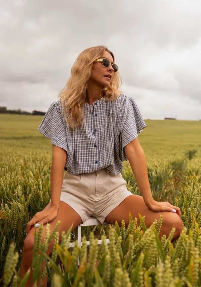 Women039s Clothing Shirts Easy Clothes Checkered Eloise Shirt Women039s Clothing Shirts Easy Clothes Checkered Eloise Shirt