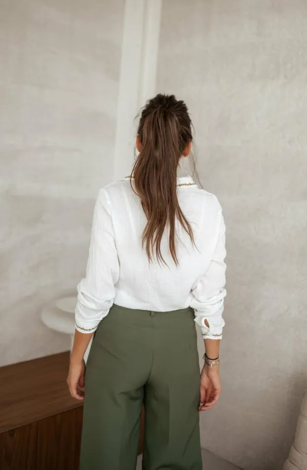 Women039s Clothing Shirts Easy Clothes Ecru Beta Shirt