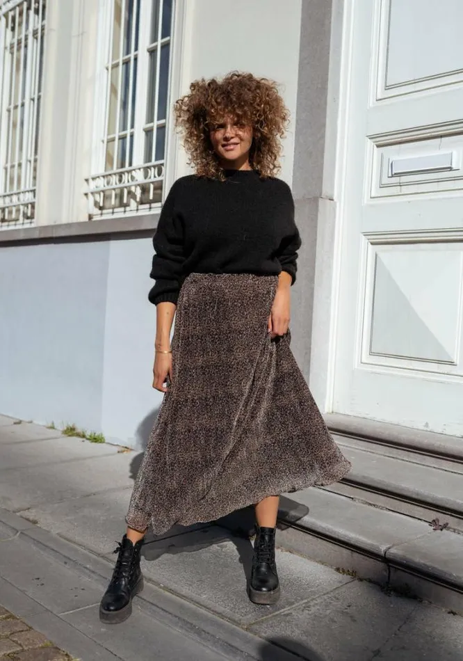 Women039s Clothing Skirts Easy Clothes Leopard Lico Skirt