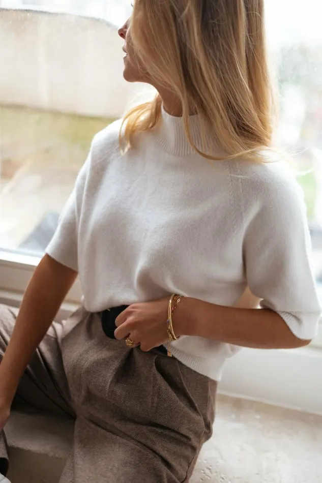 Women039s Clothing Sweaters Easy Clothes Ecru Clark Sweater Ecru