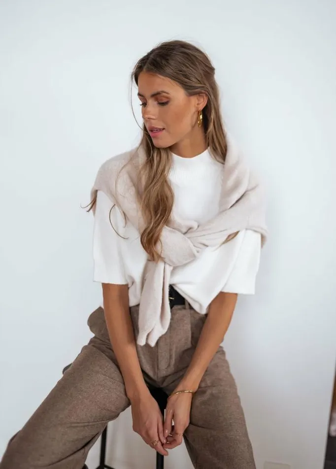 Women039s Clothing Sweaters Easy Clothes Ecru Clark Sweater Ecru Women039s Clothing Sweaters Easy Clothes Ecru Clark Sweater Ecru