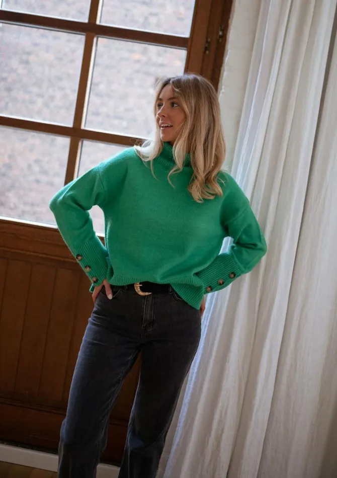 Women039s Clothing Sweaters Easy Clothes Green Matis Sweater