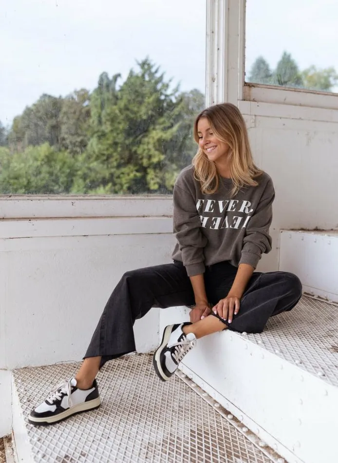 Women039s Clothing Sweaters Easy Clothes Grey Fever Sweater