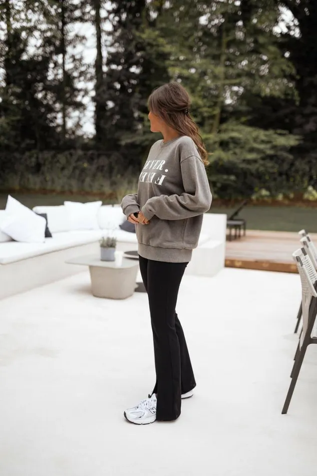 Women039s Clothing Sweaters Easy Clothes Grey Fever Sweater