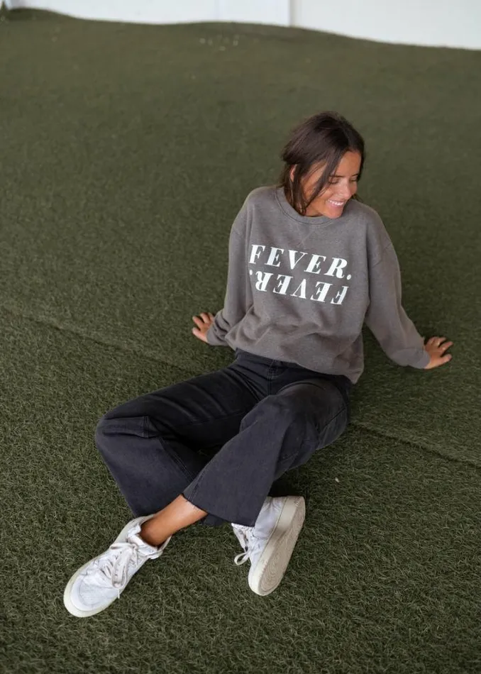 Women039s Clothing Sweaters Easy Clothes Grey Fever Sweater