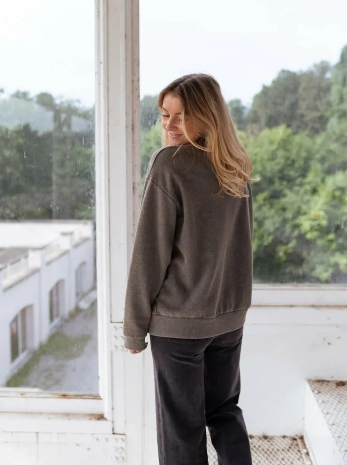 Women039s Clothing Sweaters Easy Clothes Grey Fever Sweater