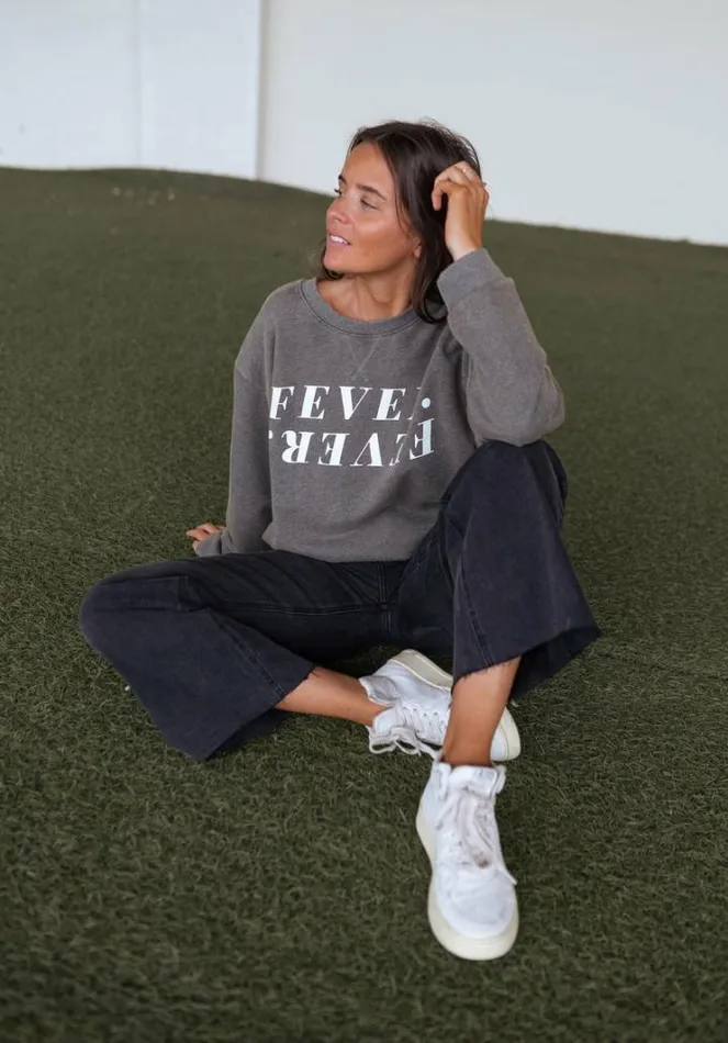 Women039s Clothing Sweaters Easy Clothes Grey Fever Sweater