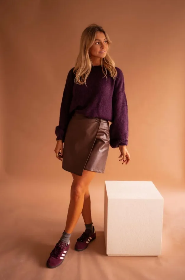 Women039s Clothing Sweaters Easy Clothes Plum Joela Sweater Plum