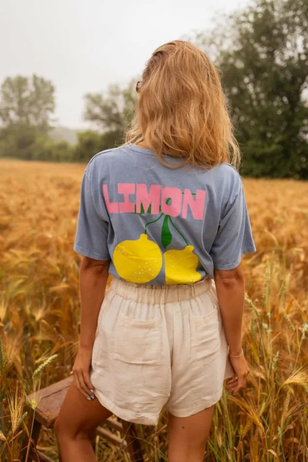 Women039s Clothing Tshirts Easy Clothes Blue Limon TShirt