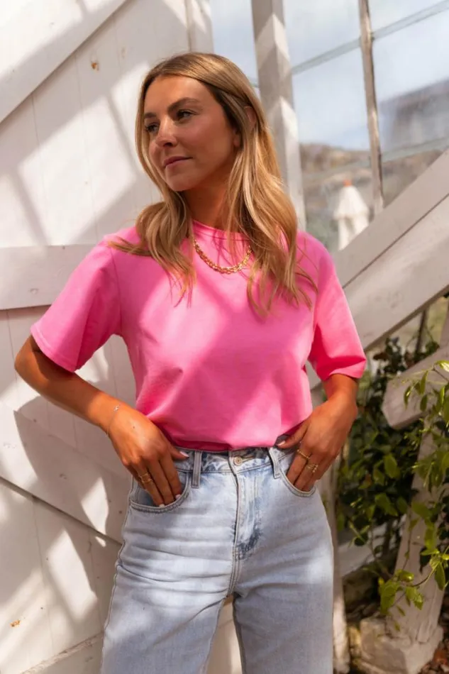 Women039s Clothing Tshirts Easy Clothes Pink Jane TShirt Pink Women039s Clothing Tshirts Easy Clothes Pink Jane TShirt Pink