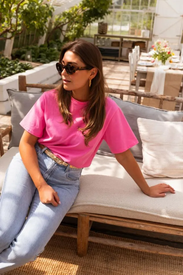 Women039s Clothing Tshirts Easy Clothes Pink Jane TShirt Pink Women039s Clothing Tshirts Easy Clothes Pink Jane TShirt Pink