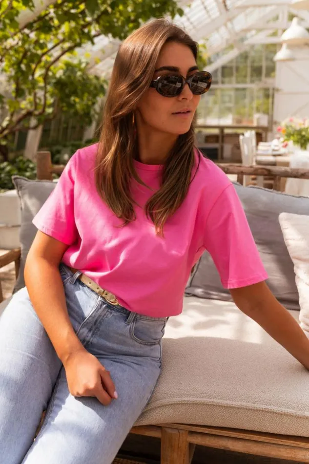 Women039s Clothing Tshirts Easy Clothes Pink Jane TShirt Pink Women039s Clothing Tshirts Easy Clothes Pink Jane TShirt Pink