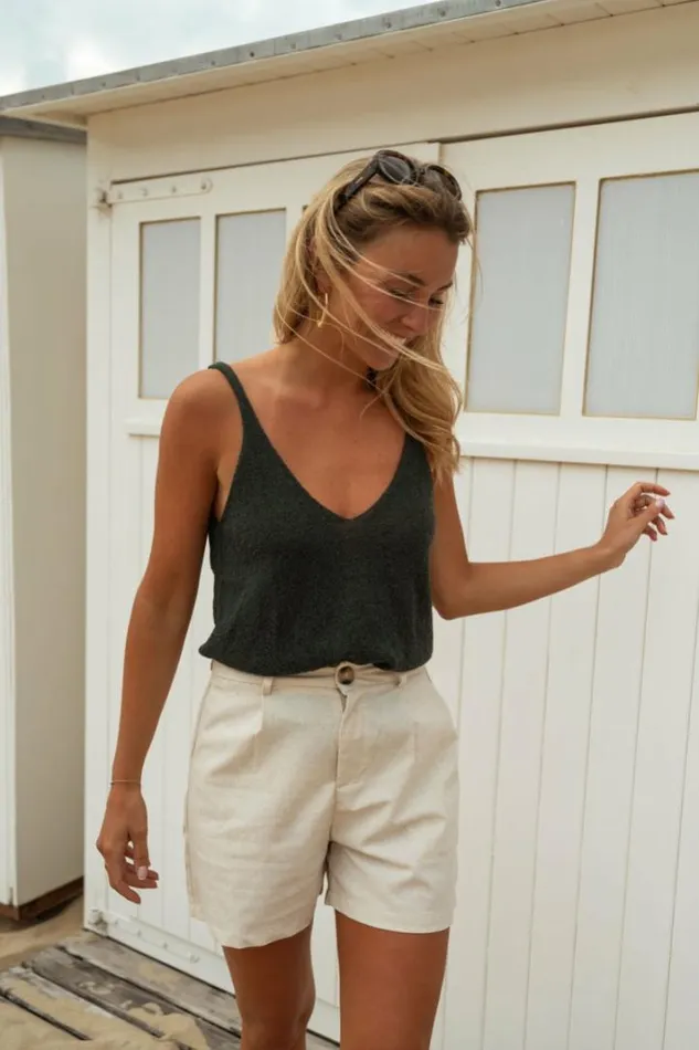 Women039s Clothing Tops Easy Clothes Dark Green Neda Top Dark Green