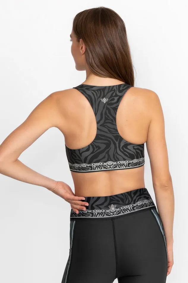 Women Active Johnny Was Bee Active Reversible Sports Bra Lona Black Women Active Johnny Was Bee Active Reversible Sports Bra Lona Black