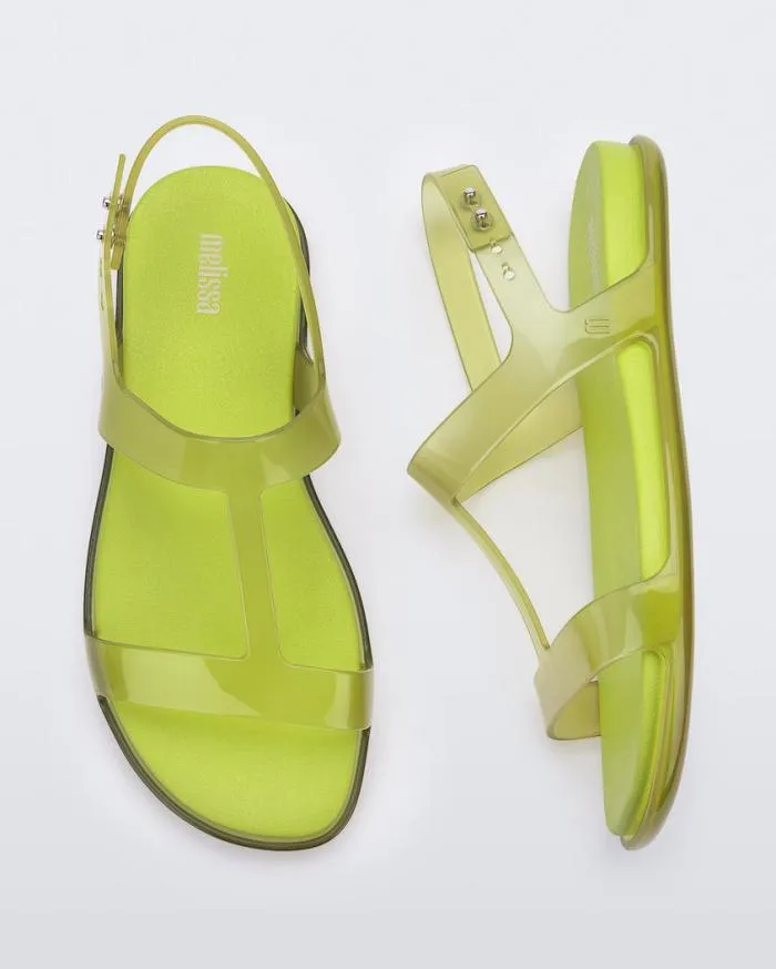 Women Adore Clear Greengreen Melissa Sandals
