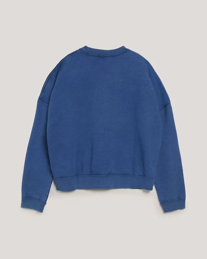 Women Almost Grown Sweatshirt Blue YMC Tops and TShirts