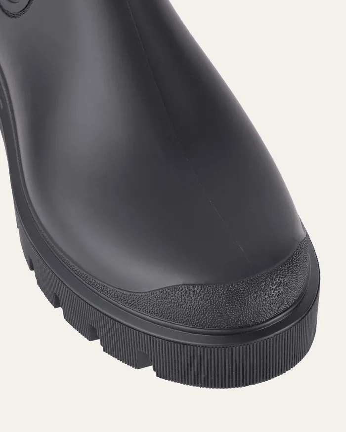 Women ANKLE BOOTS jomercer Maeva flat ankle boots black rubber