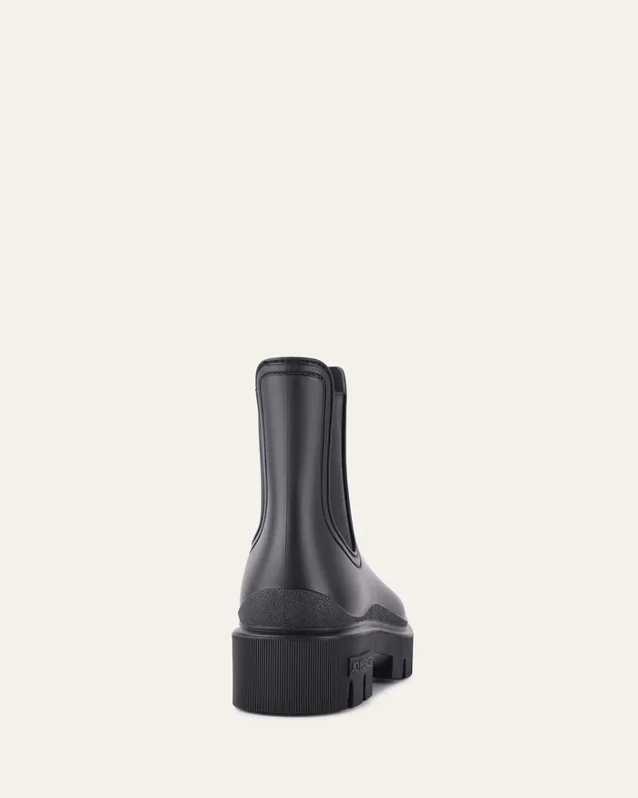 Women ANKLE BOOTS jomercer Maeva flat ankle boots black rubber