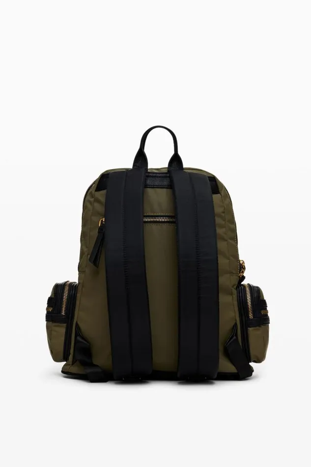 Women Backpacks Desigual Highcapacity Nylon Backpack
