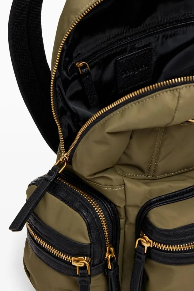 Women Backpacks Desigual Highcapacity Nylon Backpack
