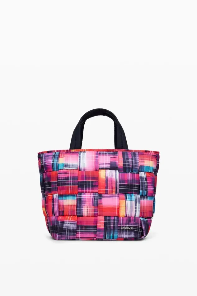 Women Bags Desigual Nylon Bag With Arty Multiposition Handles