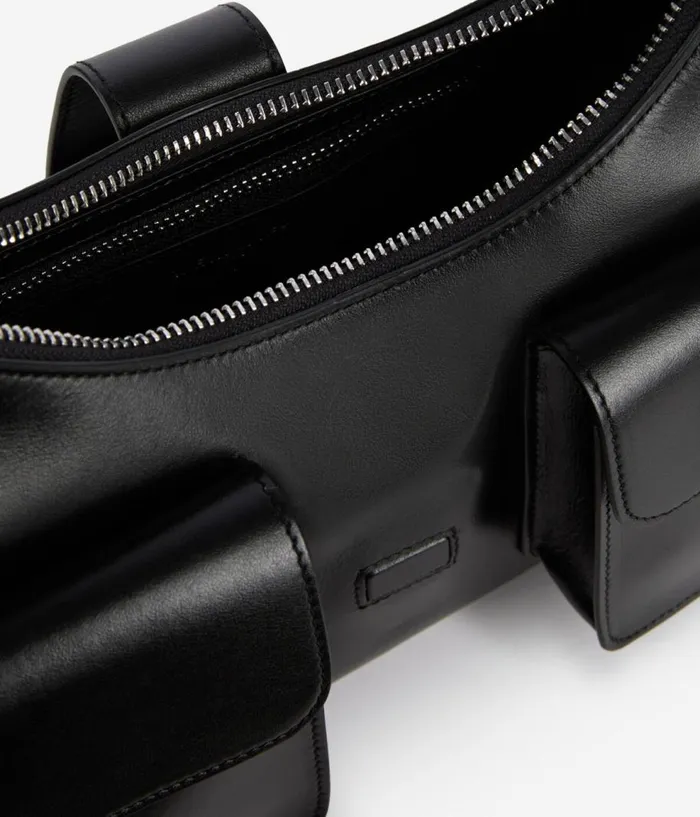 Women Bags THE KOOPLES Black Smooth Leather Amelia Chain Bag