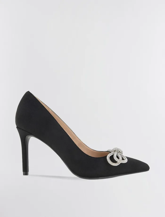 Women BCBGeneration BCBG Black Anna Pump Heel Black Neoprene