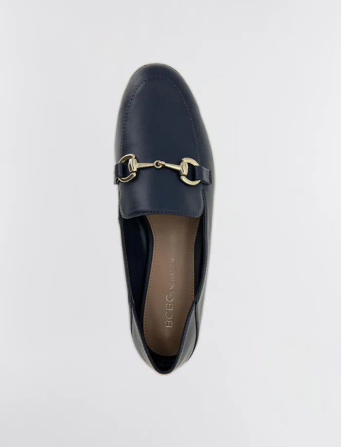 Women BCBGeneration BCBG Dark Navy Zeldi Loafer Dark Ink