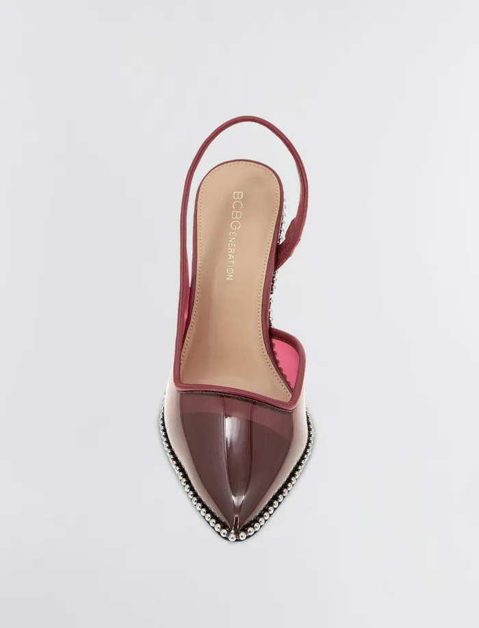 Women BCBGeneration BCBG Maroon Hamina Pump Rhubarb