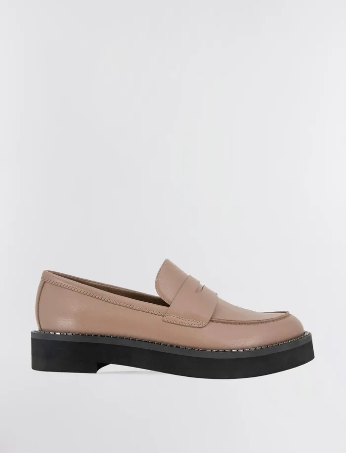 Women BCBGeneration BCBG Taupe Sabin Loafer Taupe