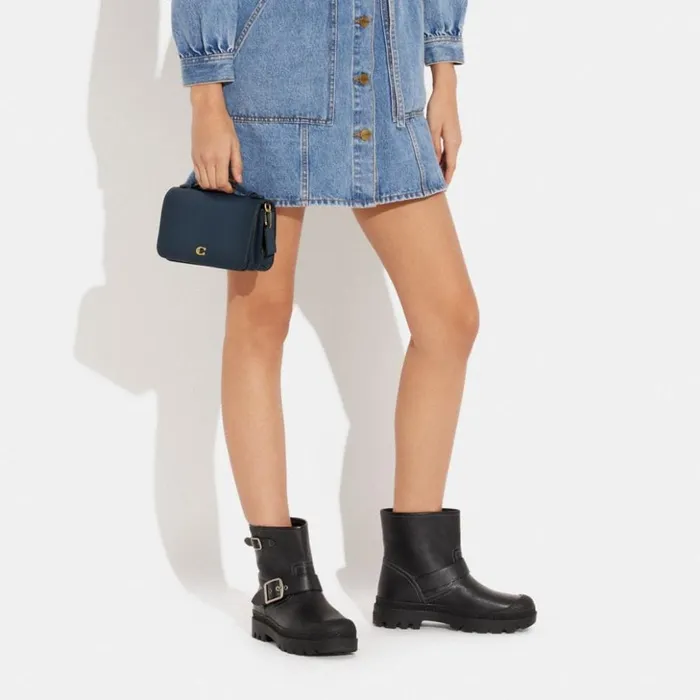 Women Bea Crossbody Brassdenim Coach Crossbody Bags