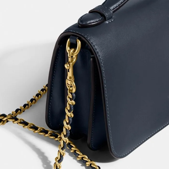 Women Bea Crossbody Brassdenim Coach Crossbody Bags