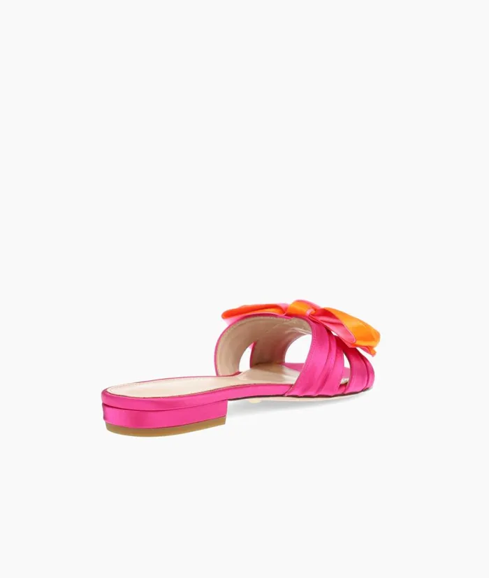 Women Becall Slide 8211 Pink Pelle Moda Flats