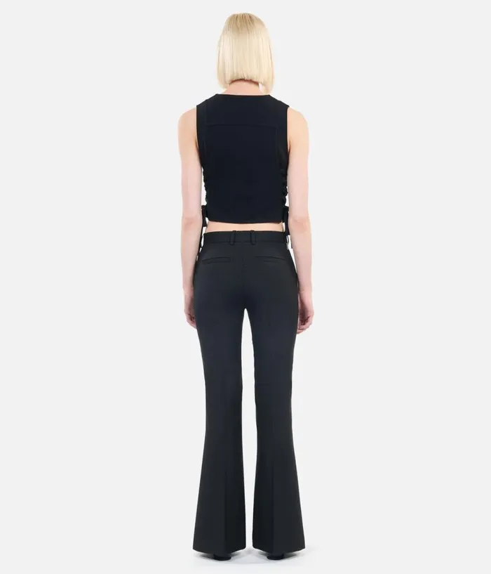 Women Blazers and Suits THE KOOPLES Black Waistcoat With Lacing